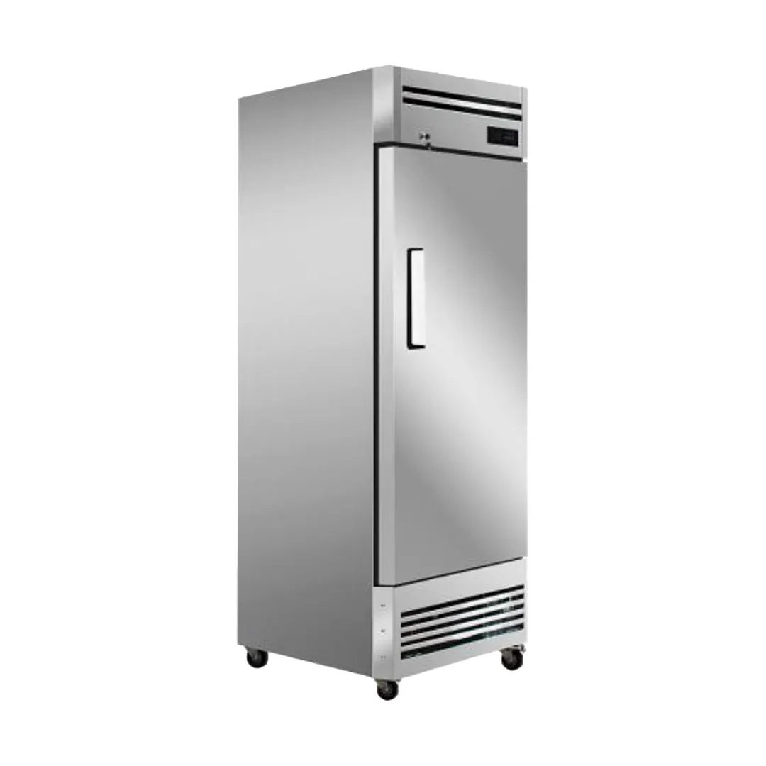 Hurakan HKN-GXE18F1C 27" One Solid Door Reach-In Freezer, Bottom Mounted, 19 cu. ft.