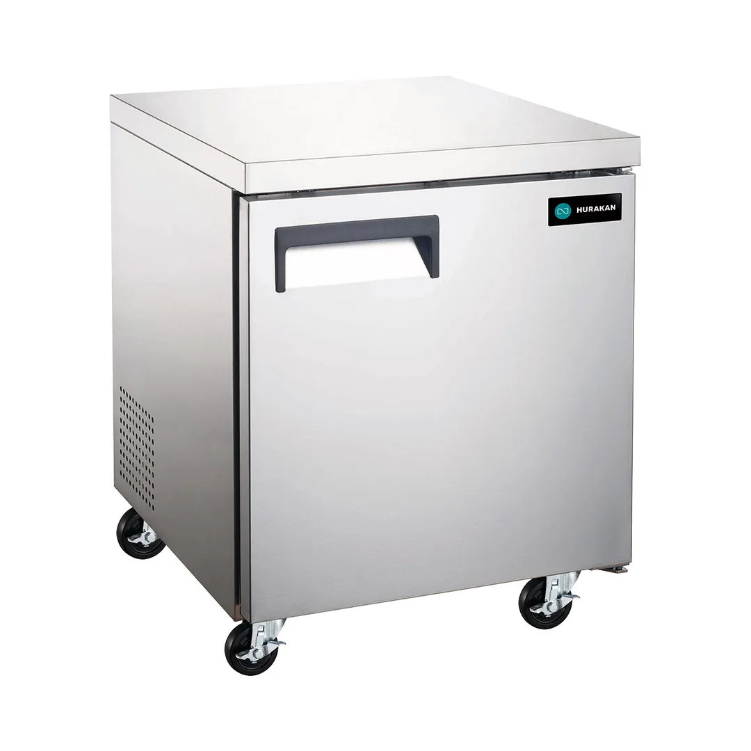 Hurakan HKN-UC27R1 C/E 27" 1-Door Undercounter Refrigerator, Stainless Steel, 6.3 cu. ft.