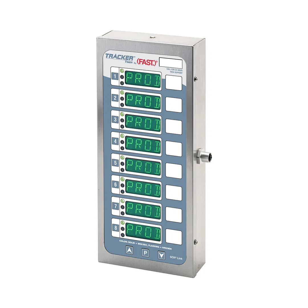 Kitchen Brains TRACK8X1CP Tracker Timer, (8) Displays, Communication Ports