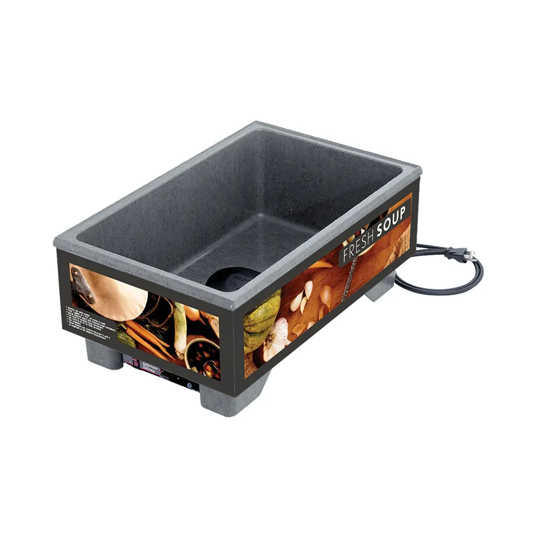 Vollrath 720200002 Cayenne® Rethermalizing Soup Merchandiser with Tuscan Graphics