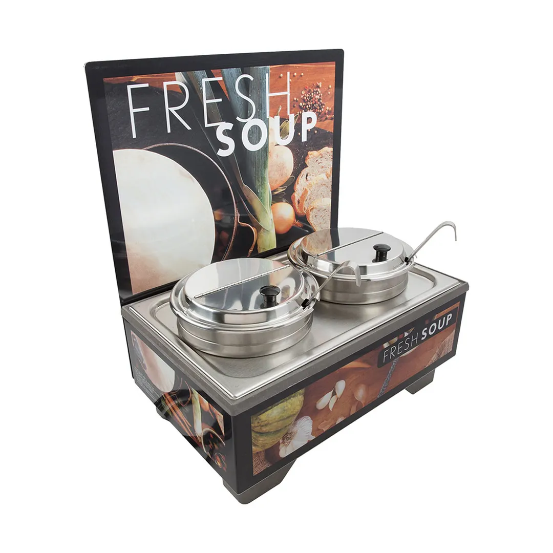 Vollrath 720202102 Cayenne® 72020 Full Size Rethermalizing Model 1220 Soup Merchandiser Base