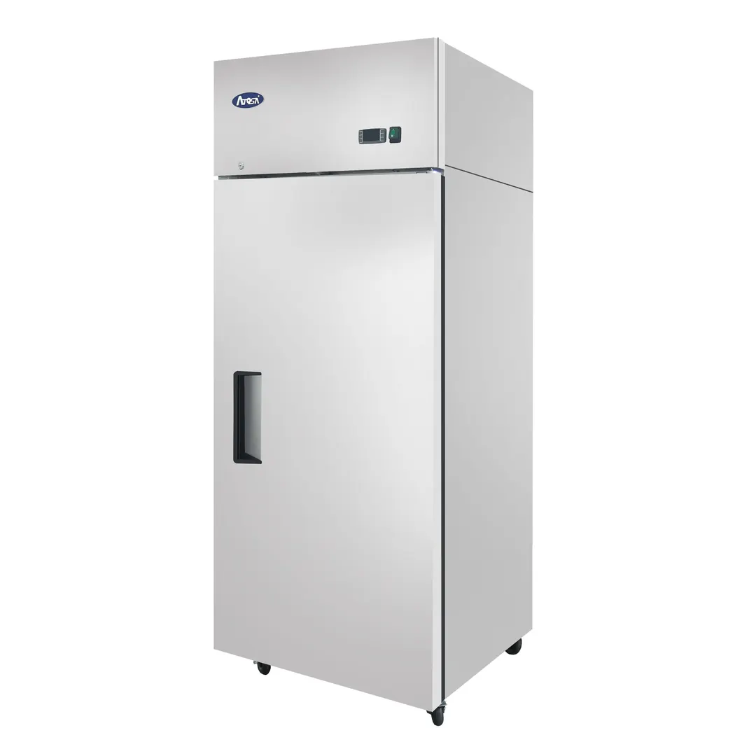 Atosa USA MBF8001GRL 28-7/10" 1-Section Reach-In Freezer, Top Mount, 21.4 cu. ft., 1 Solid Door, Stainless Steel
