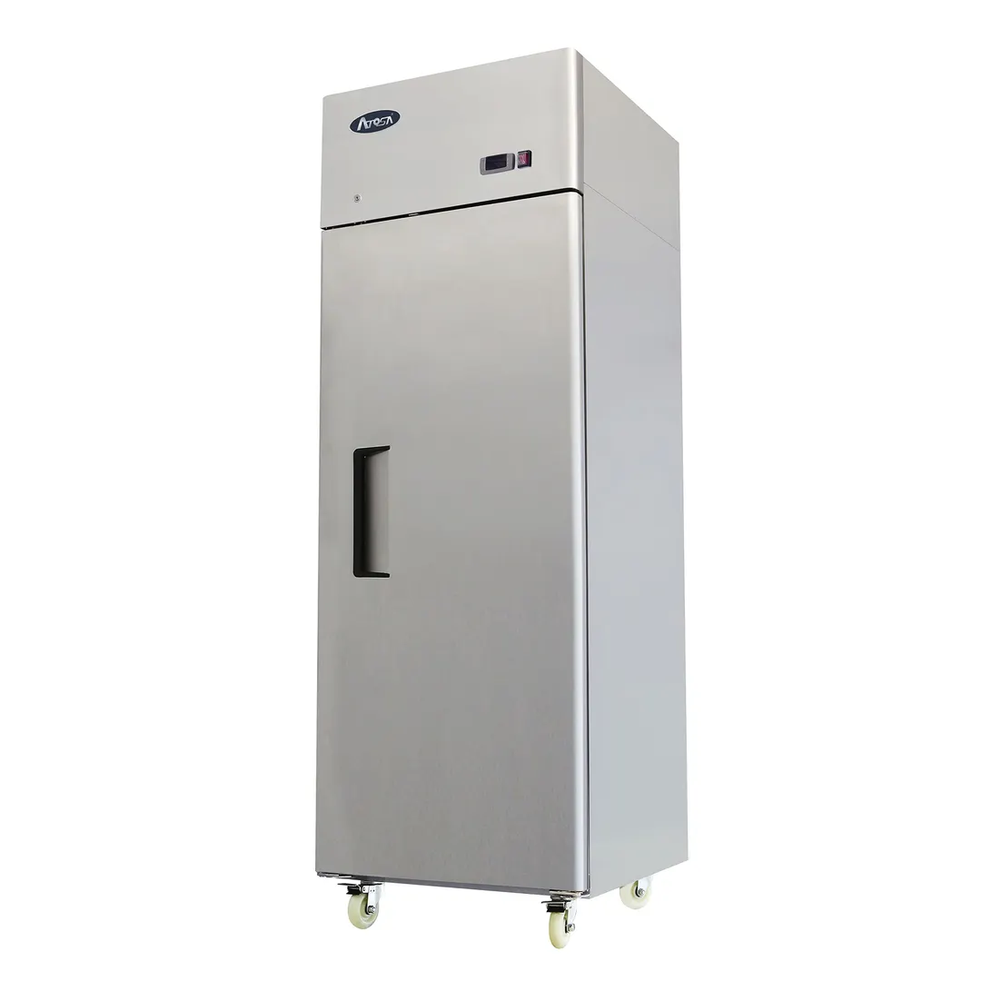 Atosa USA MBF8004GRL 29" 1-Solid Door Reach-In Refrigerator, 21.4 cu. ft., Stainless Steel, Top Mounted