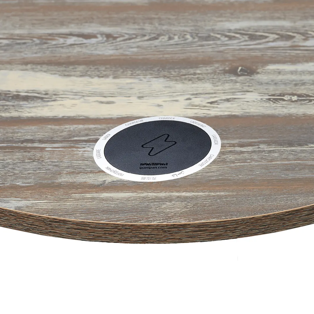 BFM Seating FH36R-FPC1 36" Round Laminate Relic Table Top