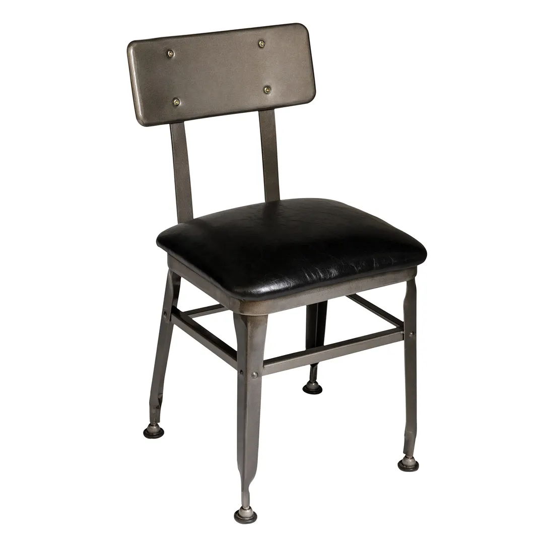 BFM Seating JS22CCOM-CLCL Indoor Lincoln Side Chair with Upholstered Seat