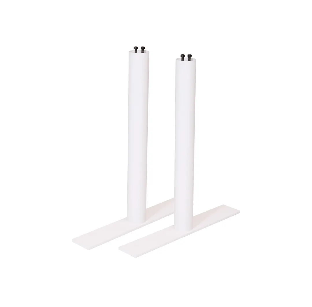BFM Seating LP-0024RWH Metal Uptown Table Base Set