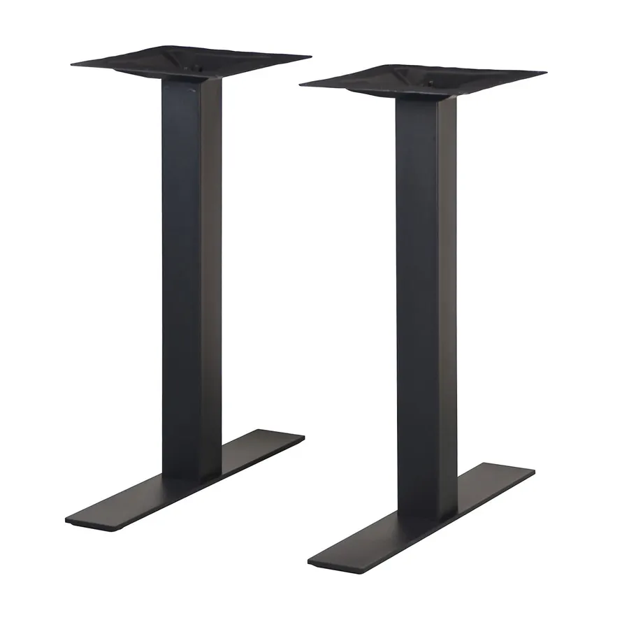 BFM Seating LP-0024SQ Metal Uptown Square End Table Bases