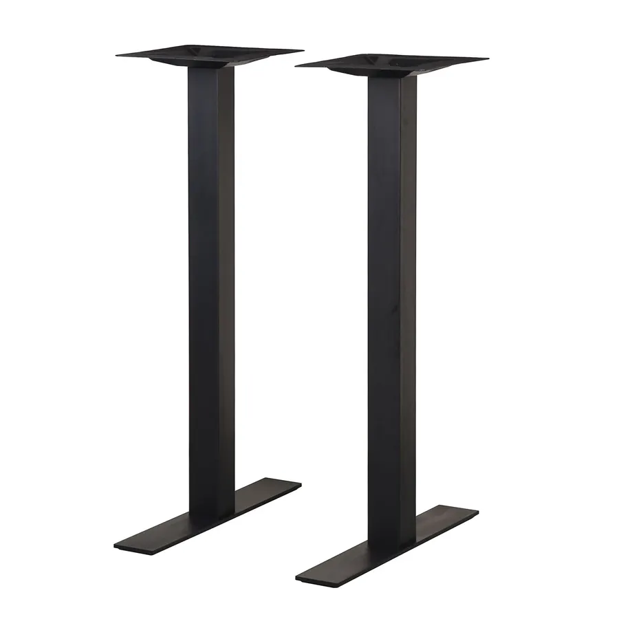 BFM Seating LP-0024SQT Metal Uptown Square End Table Bases