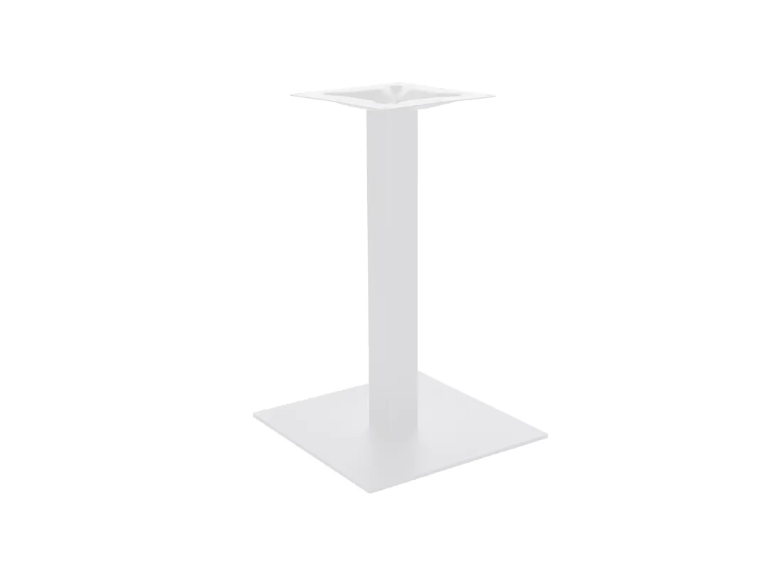 BFM Seating LP-18SQWH Metal Uptown Table Base