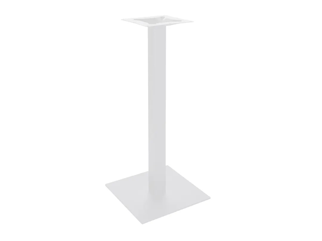BFM Seating LP-18SQWHT Metal Uptown Table Base