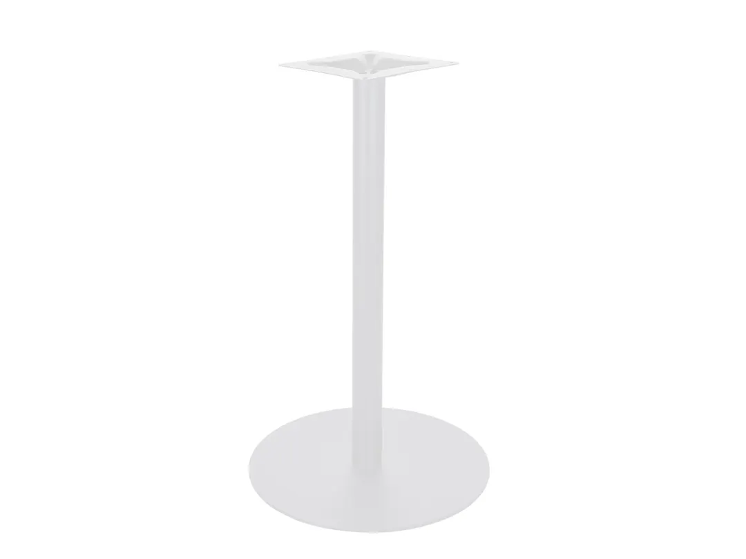 BFM Seating LP-20RWHT Metal Uptown Table Base