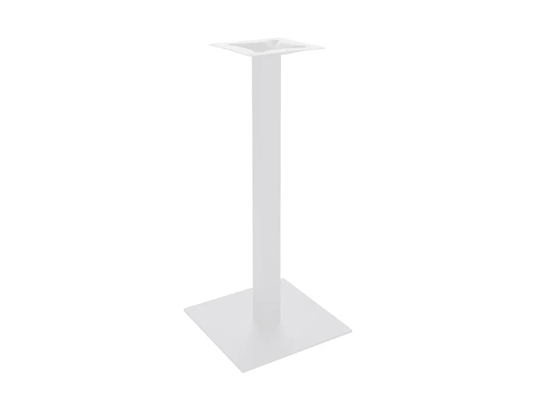 BFM Seating LP-20SQWHT Metal Uptown Table Base
