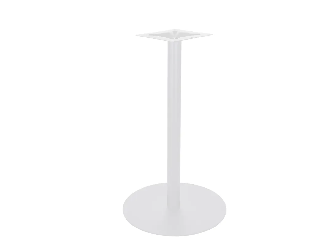 BFM Seating LP-24RWHT Metal Uptown Table Base
