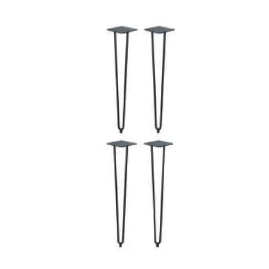 BFM Seating NV4L-SB Nv Table Leg Set, 28-1/2"H, 4-Piece Set, Dining Height