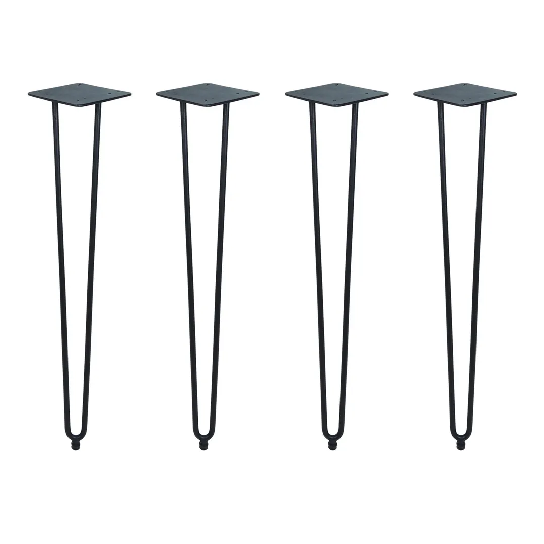 BFM Seating NV4L-SBC Nv Table Leg Set, 34-3/4"H, 4-Piece Set, Counter Height
