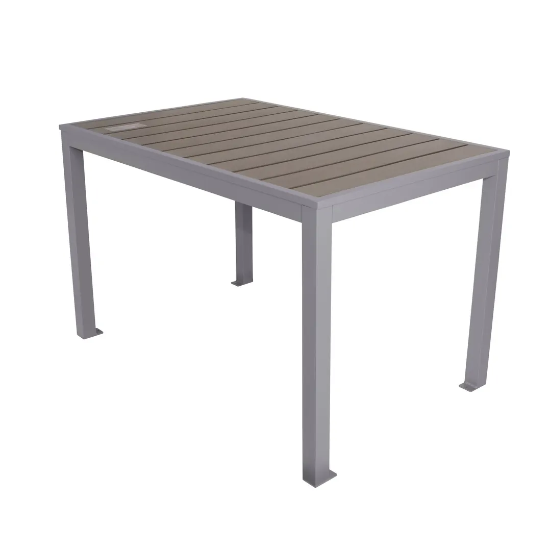 BFM Seating PH4L3148GRSG 31" X 48" Dining Height Outdoor Table