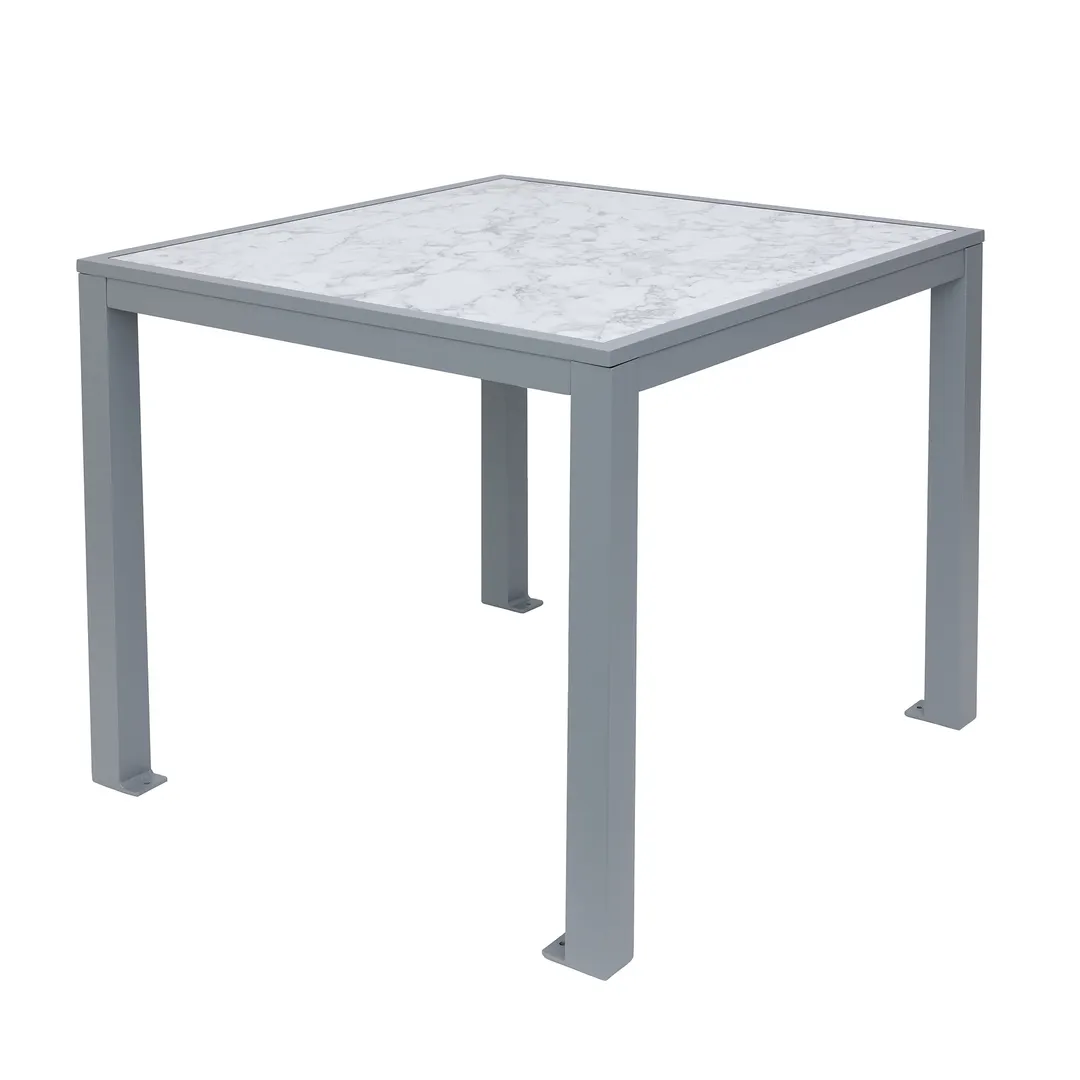 BFM Seating PH4L3232CRSG Dining Height Indoor Surf Inlay Table