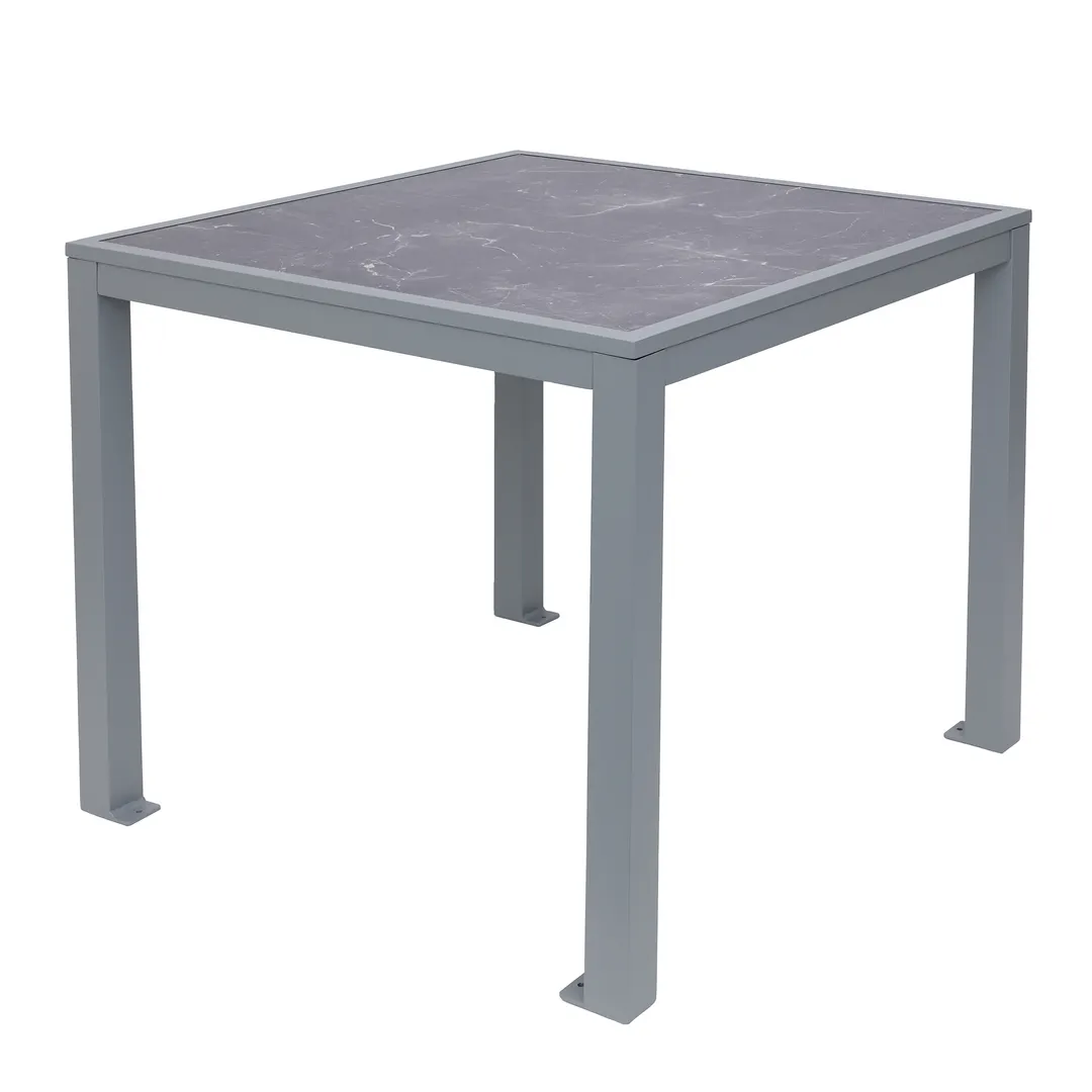 BFM Seating PH4L3232PRSG Dining Height Indoor Surf Inlay Table