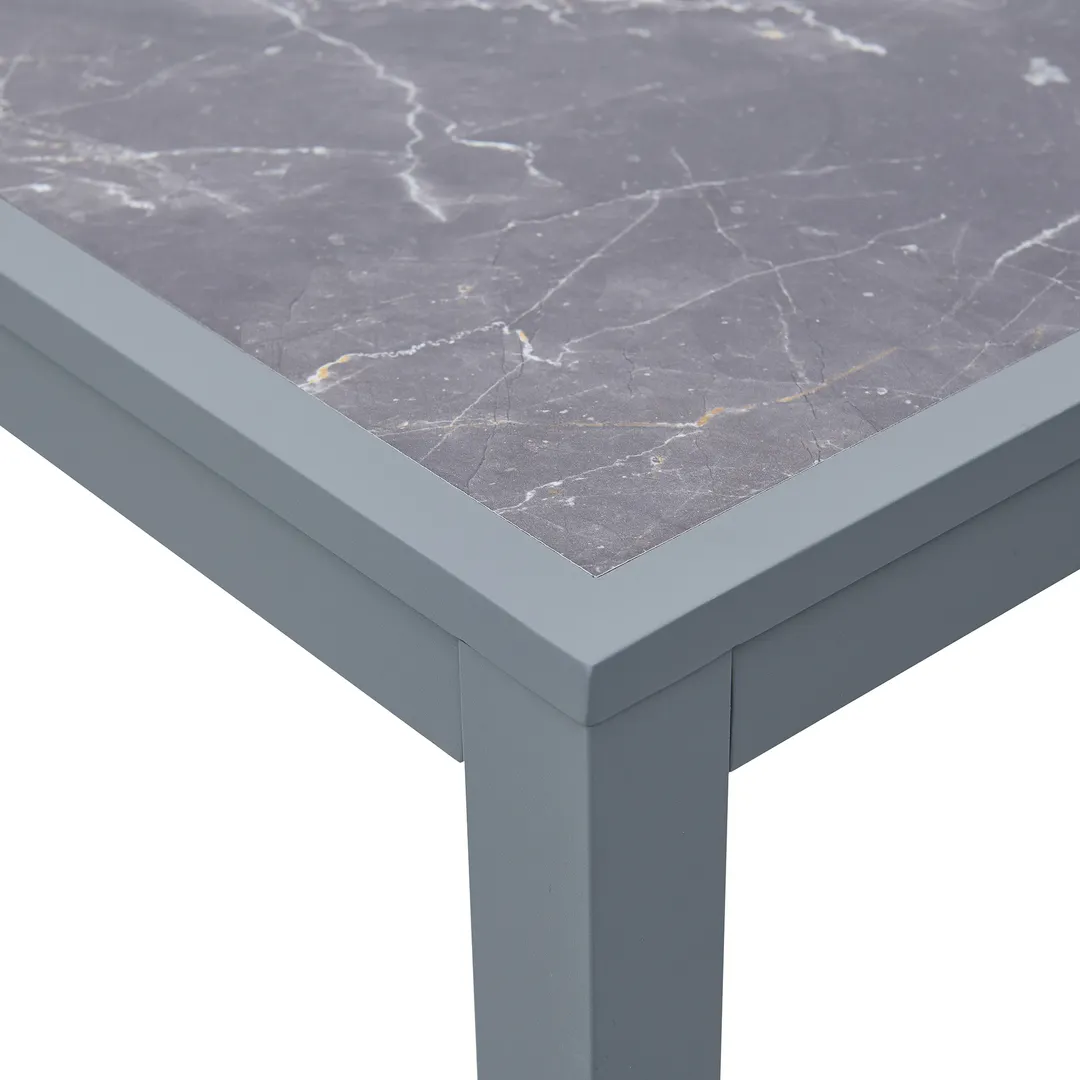 BFM Seating PH4L3248PRSGT Bar Height Indoor Surf Inlay Table