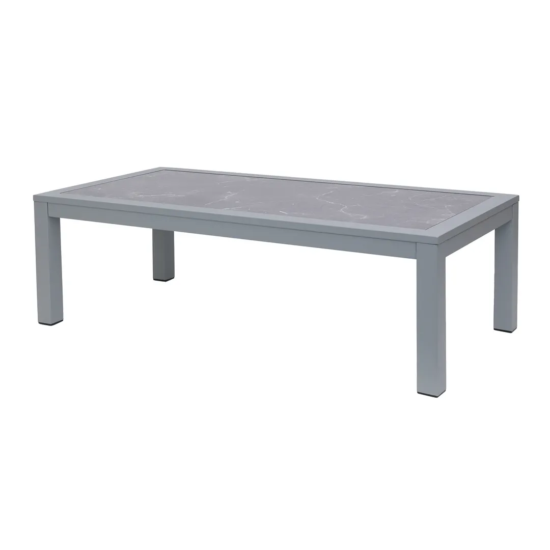 BFM Seating PH6104PR-SG Belmar Inlay Coffee Table, 47"W X 23-1/2"D