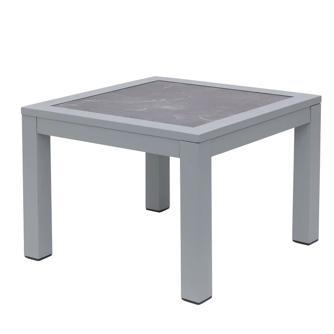 BFM Seating PH6105PR-SG Belmar Inlay End Table, 21-1/2"W X 21-1/2"D
