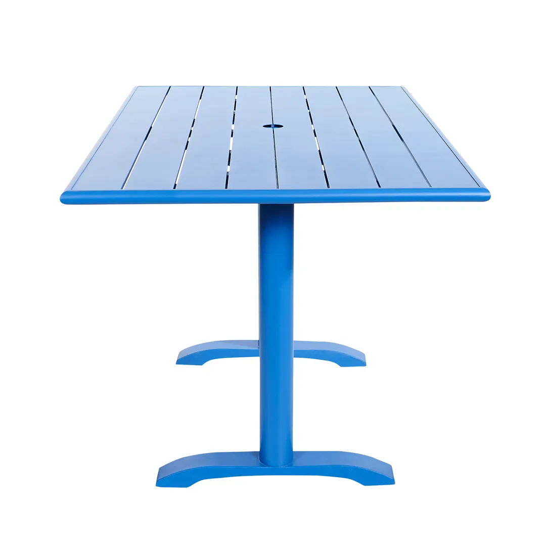 BFM Seating PHB3248BYU-0022BYT 32" X 48" Bar Height Outdoor Table
