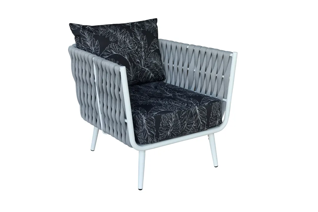 BFM Seating PHPAGRWH Cayman Armchair, with Ganging Bracket