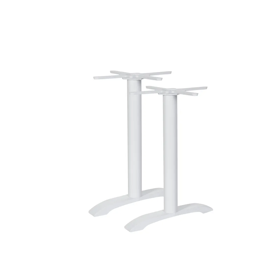 BFM Seating PHTB0022WH Metal Bali Table Base Set