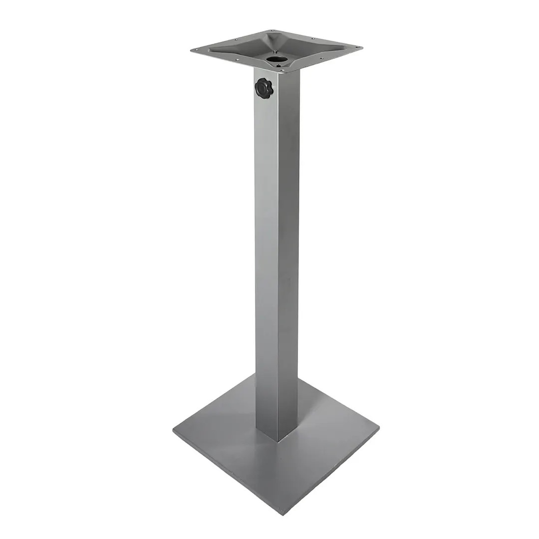 BFM Seating PHTB16SQSVTU Metal Margate Table Base