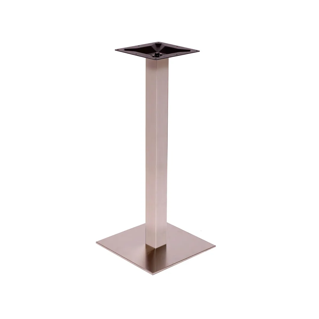 BFM Seating PHTB24SQSST Metal Elite Table Base