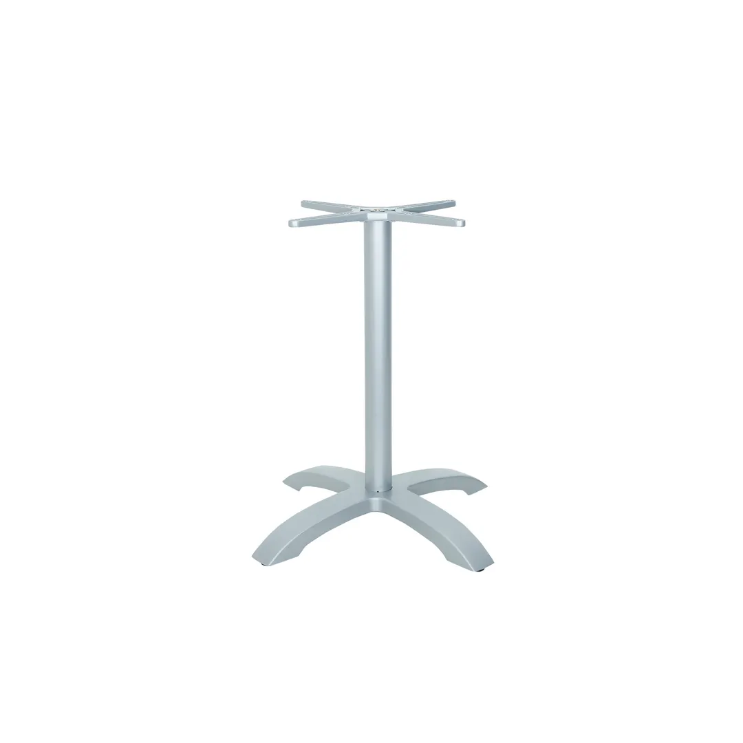 BFM Seating PHTB2626SV Metal Bali Table Base