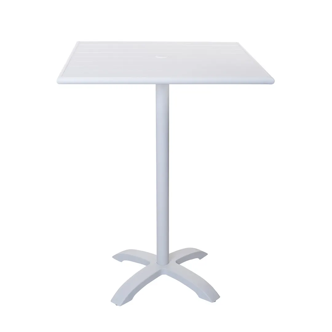 BFM Seating PHTB2626WHT Metal Bali Table Base