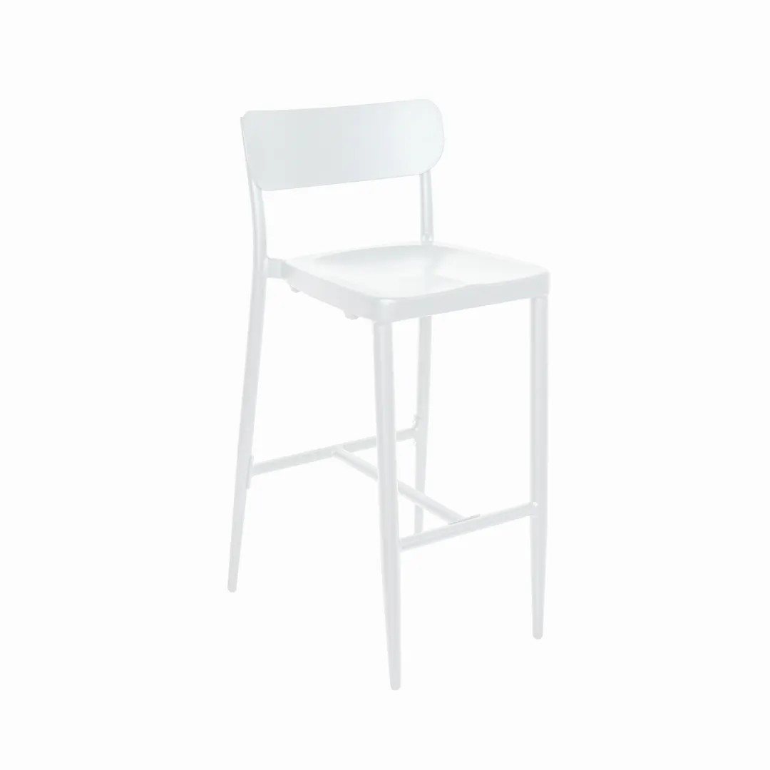 BFM Seating PHVSBWH Aluminum Maui Side Barstool
