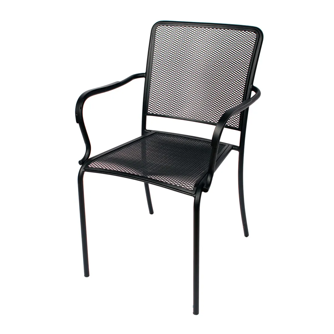 BFM Seating SU1301CBL Chesapeake Stacking Armchair, Micro Mesh Back & Seat