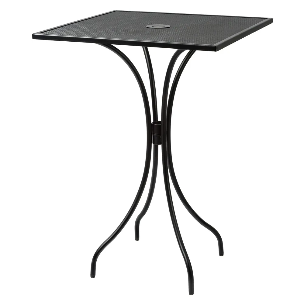 BFM Seating SU3030BL-T 30" X 30" Bar Height Outdoor Table