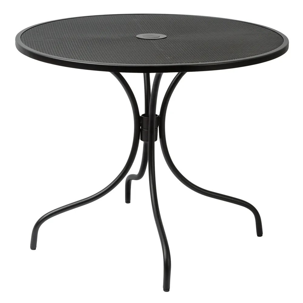 BFM Seating SU36RBL-D Dining Height Outdoor Table