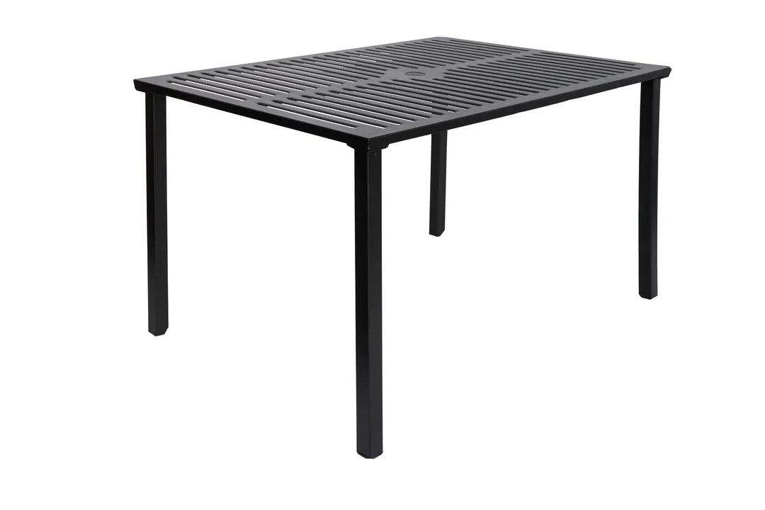 BFM Seating SUD3248BLU 32" X 48" Dining Height Outdoor Table