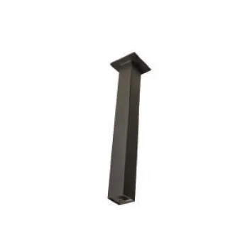 BFM Seating TB-SQ3 Table Leg, Dining Height, 3" Square, 6" Square Welded Plate