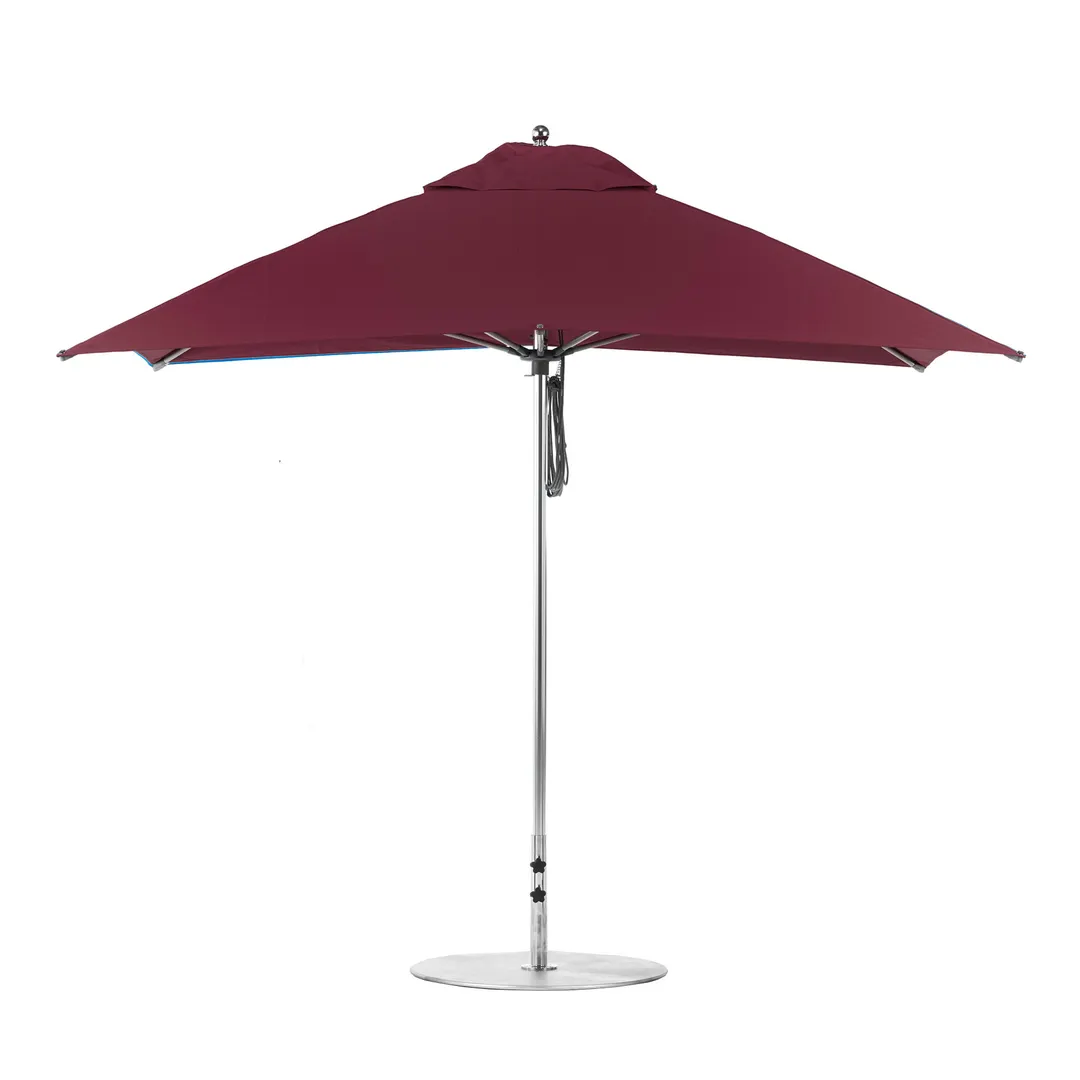 BFM Seating U10F G-Series Umbrella, 10 Ft., Octagonal, Fiberglass Ribs & Struts
