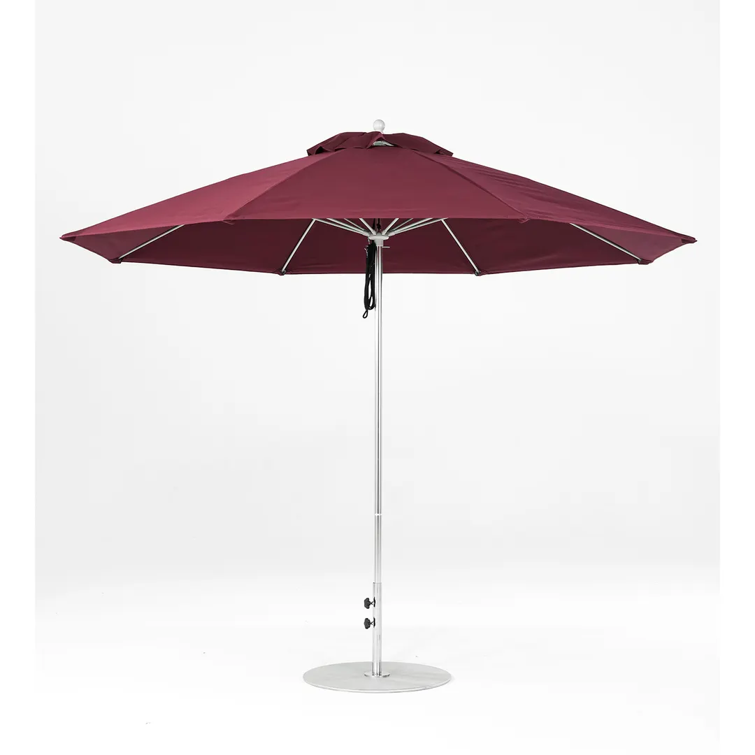 BFM Seating U11FC Market Umbrella, 11 Ft., Round Top, 8 Panels