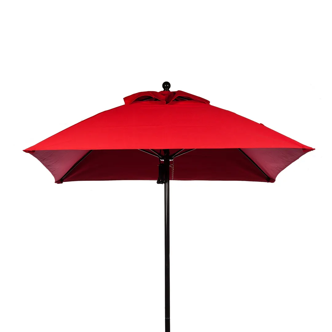 BFM Seating U7.5SQASV Market Umbrella, 7-1/2 Ft., Square Top, 4 Panels