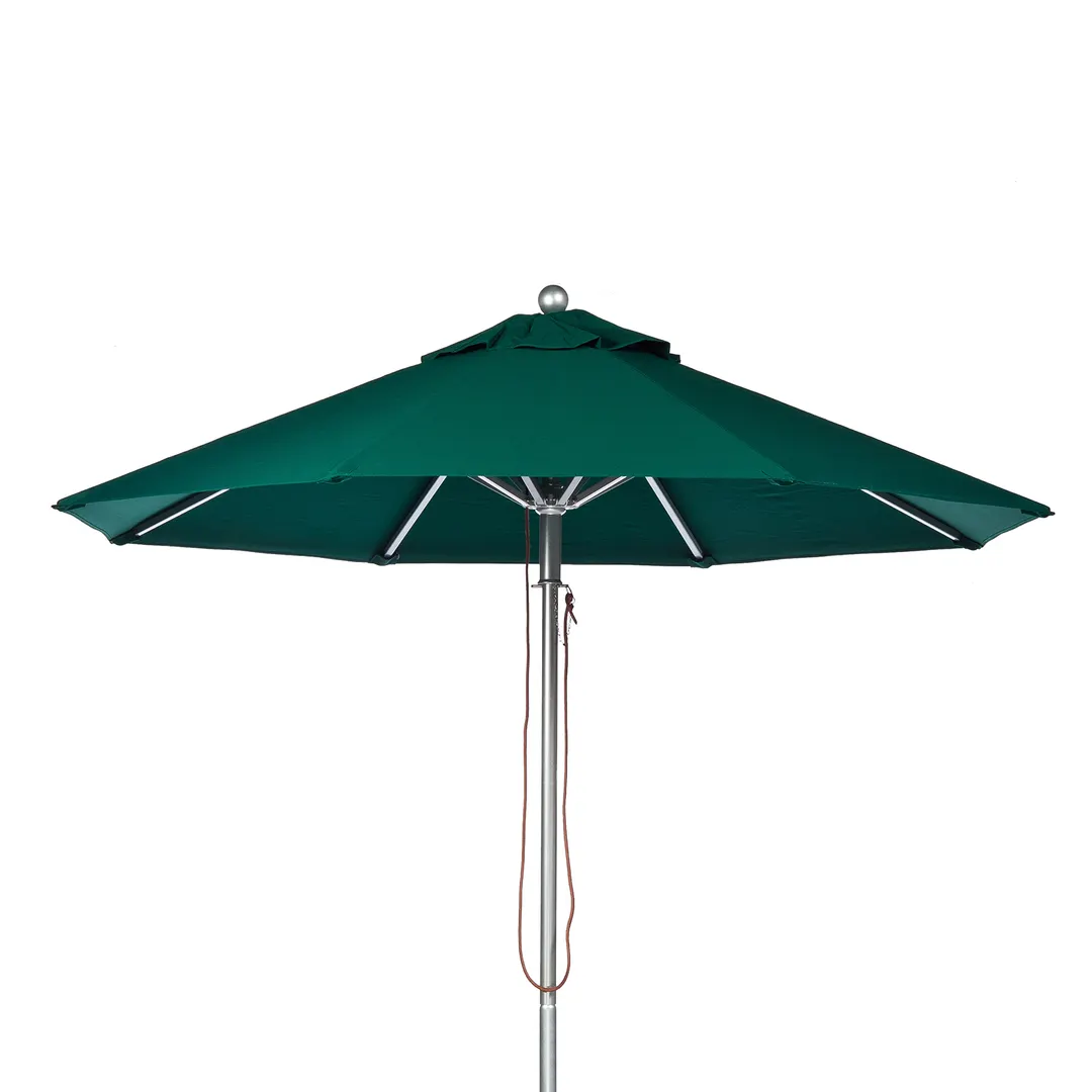 BFM Seating U9ASV Market Umbrella, 9 Ft., Round Top, 8 Panels