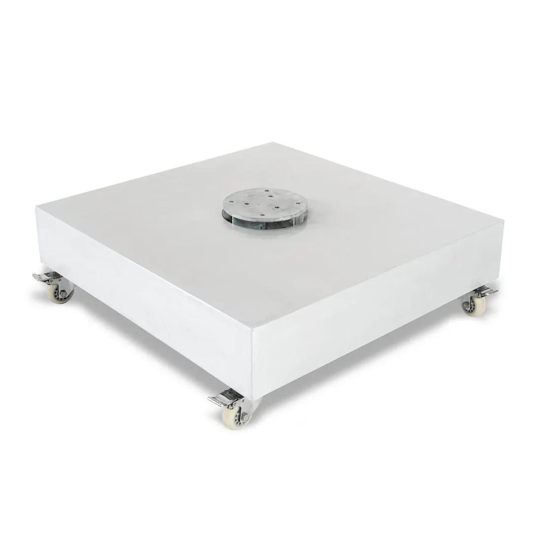 BFM Seating UB480 Umbrella Base, 33" Base Plate, Square, 480 Lbs.