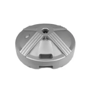 BFM Seating UB50RD Umbrella Base, 16" Dia. Base Plate, 50 Lbs.