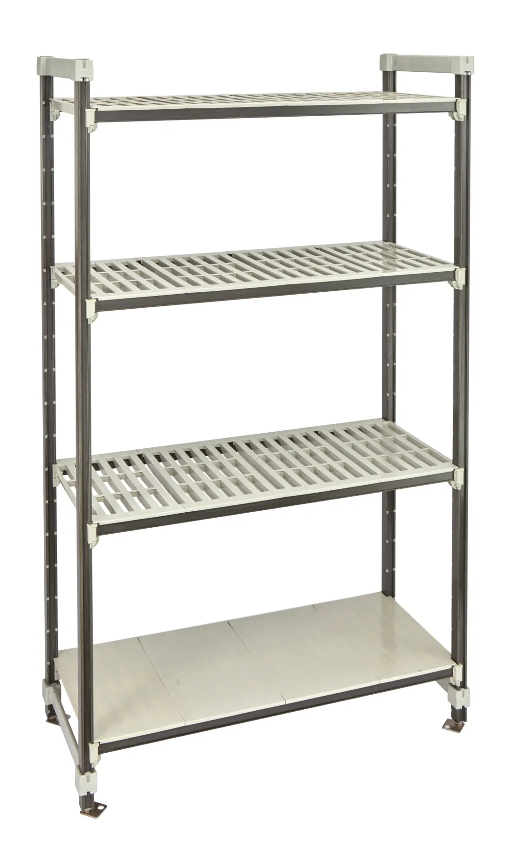 Cambro EST184281VS4480 Camshelving Elements XTRA 18x42 2400 lbs 4-Tier Track Shelving System