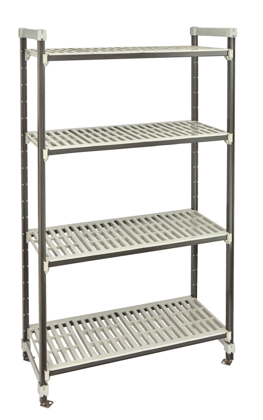 Cambro EST186081V4480 Camshelving Elements XTRA 18x60 81H 2400 lbs 4-Tier Track Shelving System