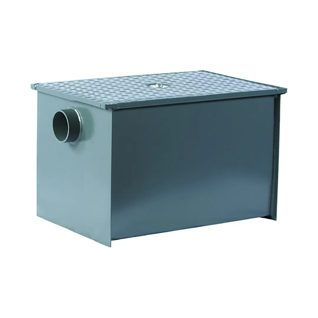 Dormont WD-25 Watts Grease Interceptor, 3" Inlet/Outlet - 50 lbs Grease Capacity / 25 GPM