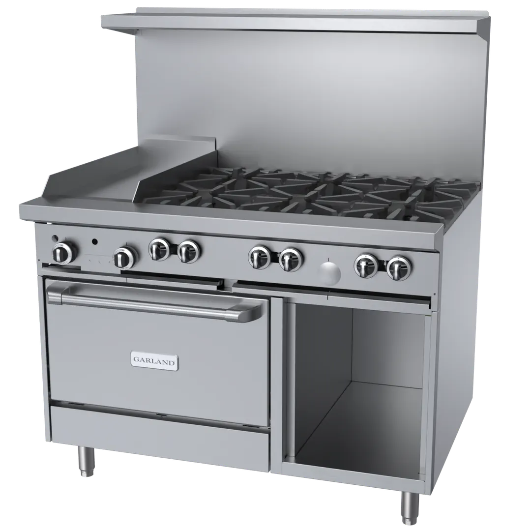 Garland US Range G48-6G12CS Gas 48" Restaurant Range