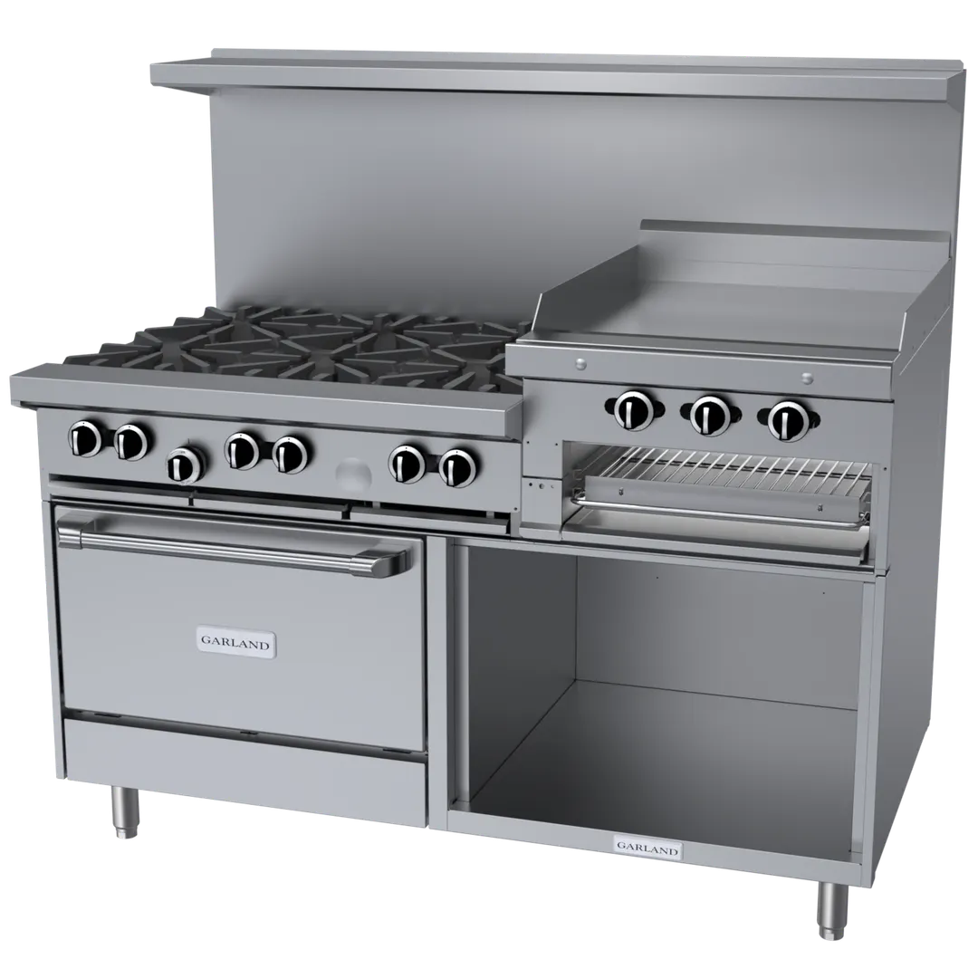 Garland US Range G60-6R24CS Gas 60" Restaurant Range