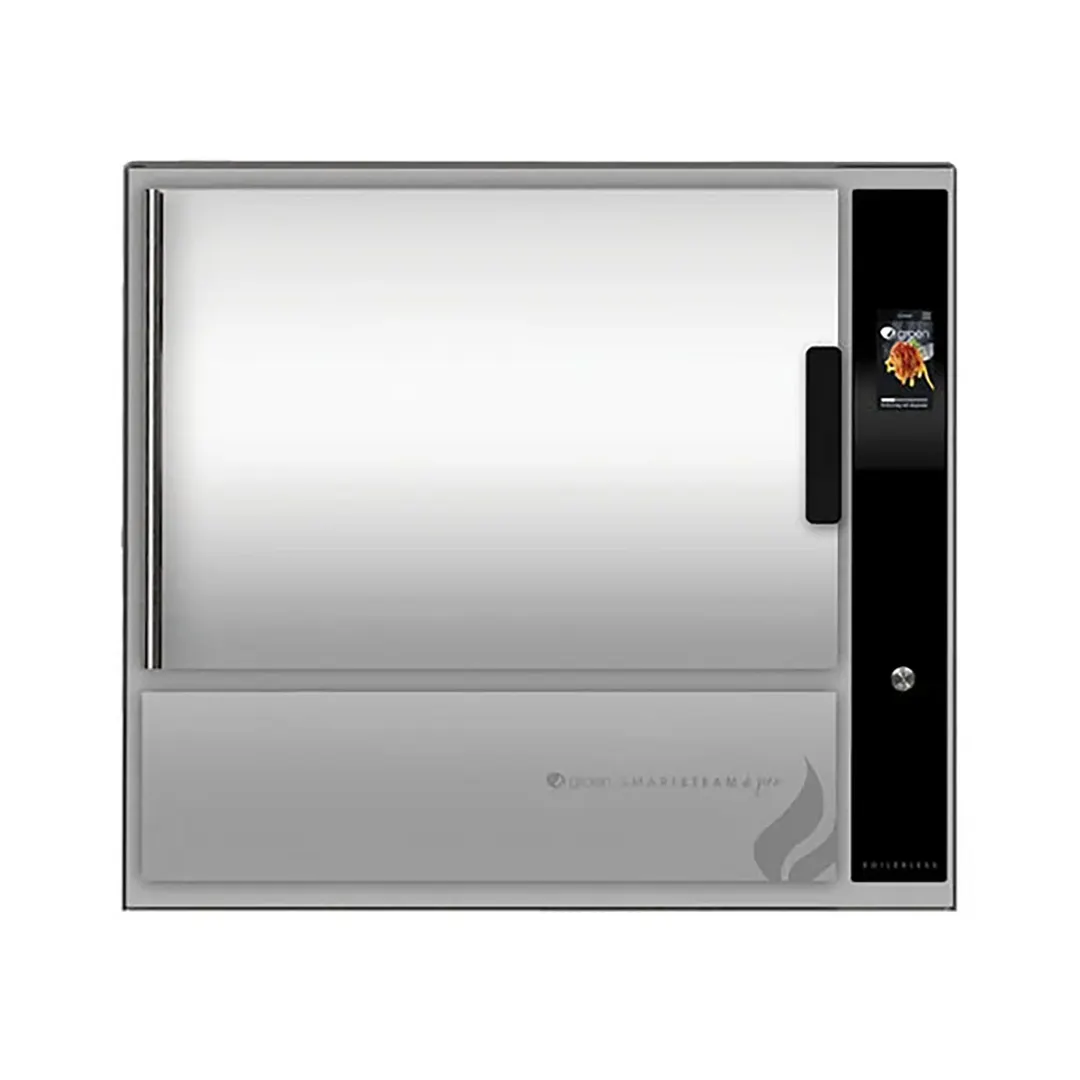 Groen GSSP-BL-10ES 10 Pan Stand Mounted Stainless Steel Boilerless Convection Steamer, 21kW